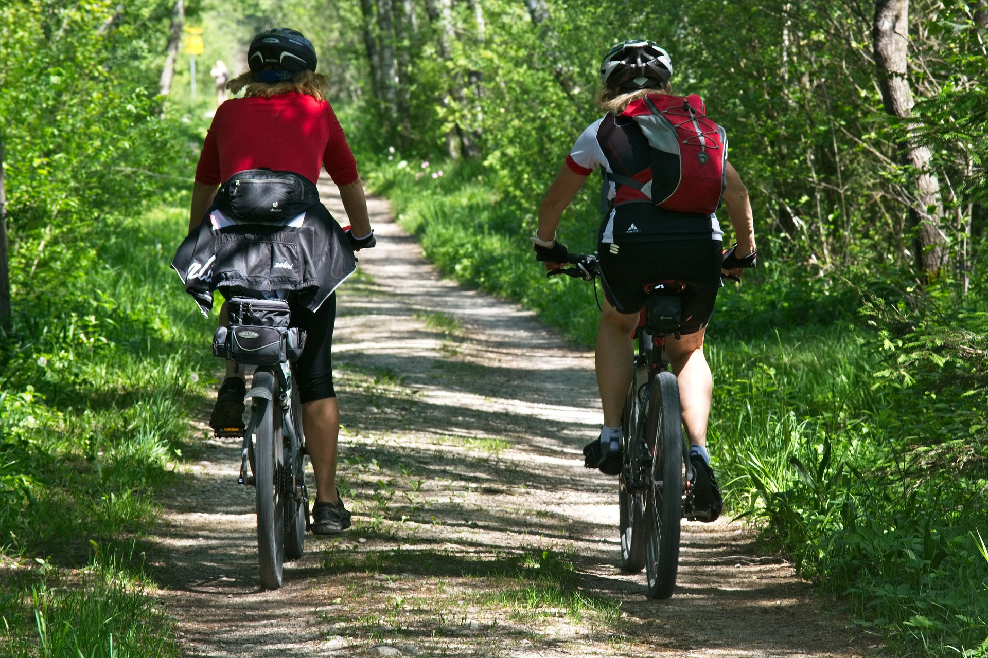 bike tour path in Valtenesi