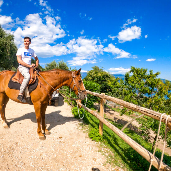 Giro a cavallo - Toscolano - Garda E-motion