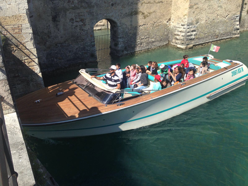 tour in barca Sirmione taxi boat