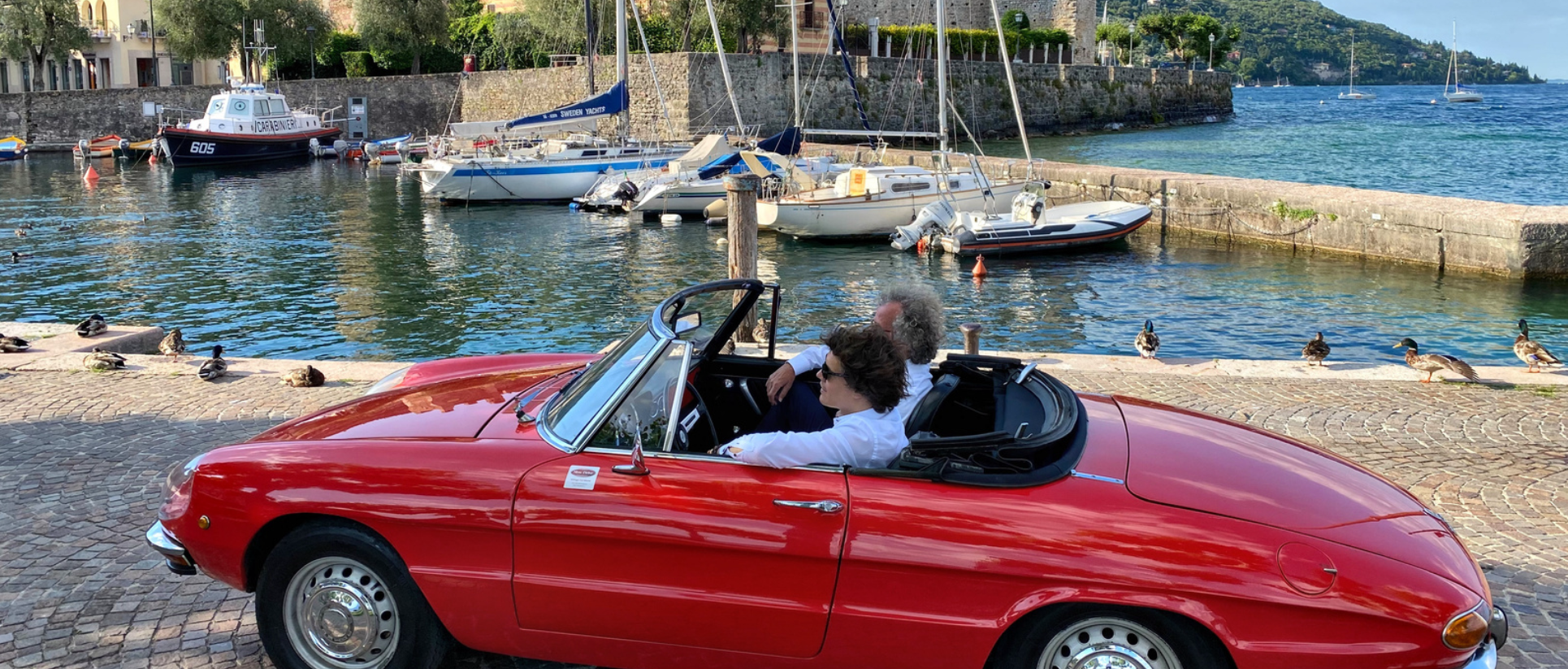 Tour in auto d’epoca - lago di Garda - vintage car experience - Garda E-motion