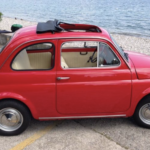 Fiat 500 L - 1969 * rosso - Vintage tour Lago di Garda