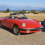 Alfa Romeo Duetto Aerodinamica - 1983 - 1600cc -rosso- Vintage tour Lago di Garda