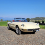 Alfa Romeo Coda Tronca '77- avorio - Vintage tour Lago di Garda