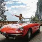 Alfa Romeo Duetto Osso di Seppia - 1969 - rosso - Vintage tour Lago di Garda